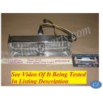 OEM 1967 1968 Cadillac Fleetwood Deville Calais LEFT SIDE FRONT GRILL TURN SIGNAL PARK LIGHT LENS HOUSING